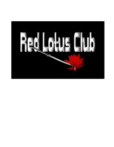 Red Lotus Club- Action & Adventure ;Girls with Guns and Swords Red Lotus Club Graphic Novel logo